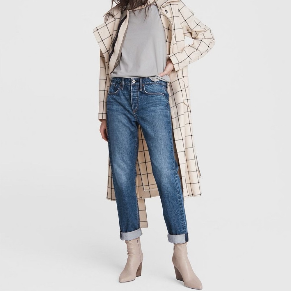🎯NWT rag & bone Rosa Mid-Rise Boyfriend Jeans